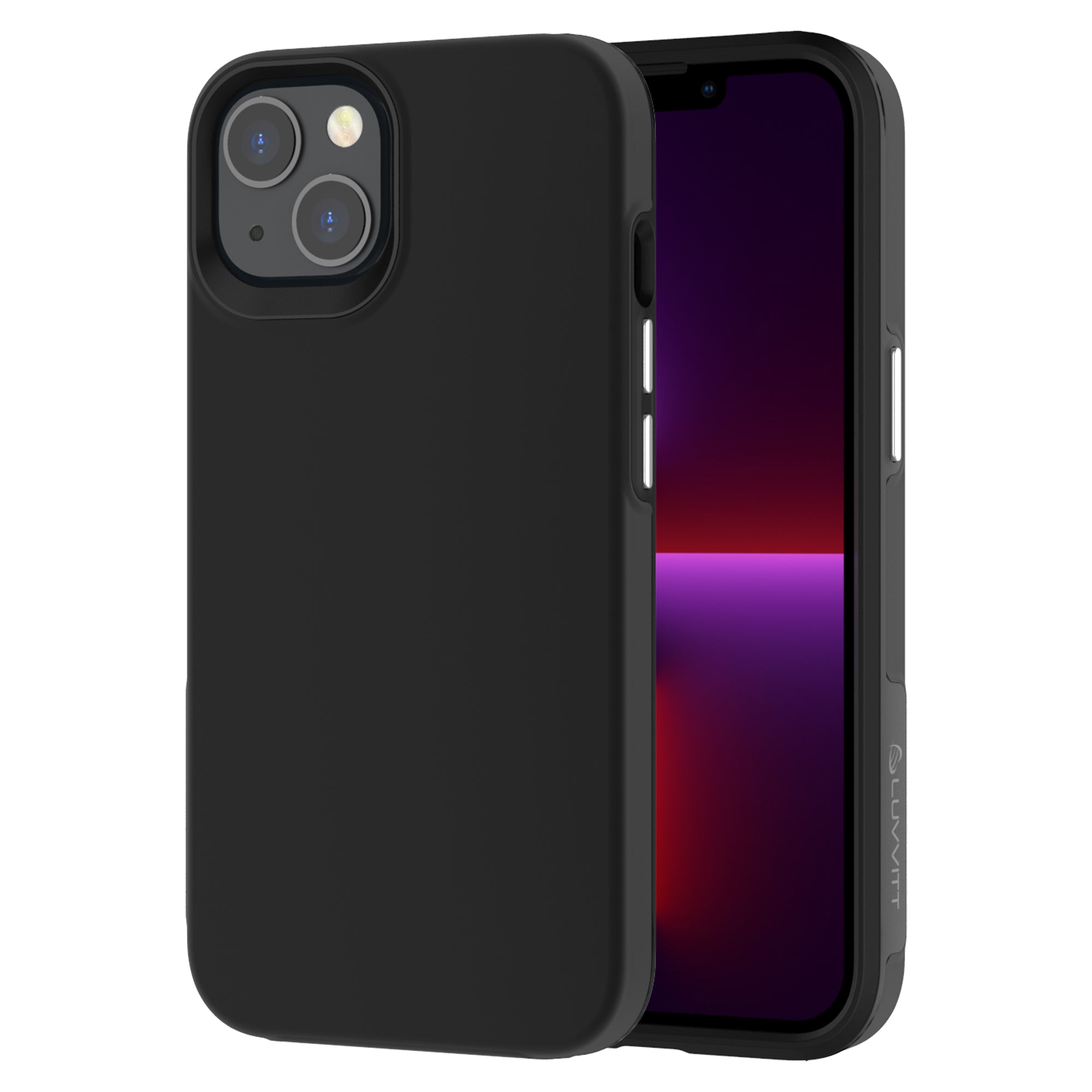 Coque Odeydo Armor Pour IPhone 13 Mini - Noir - Antichoc PC + TPU