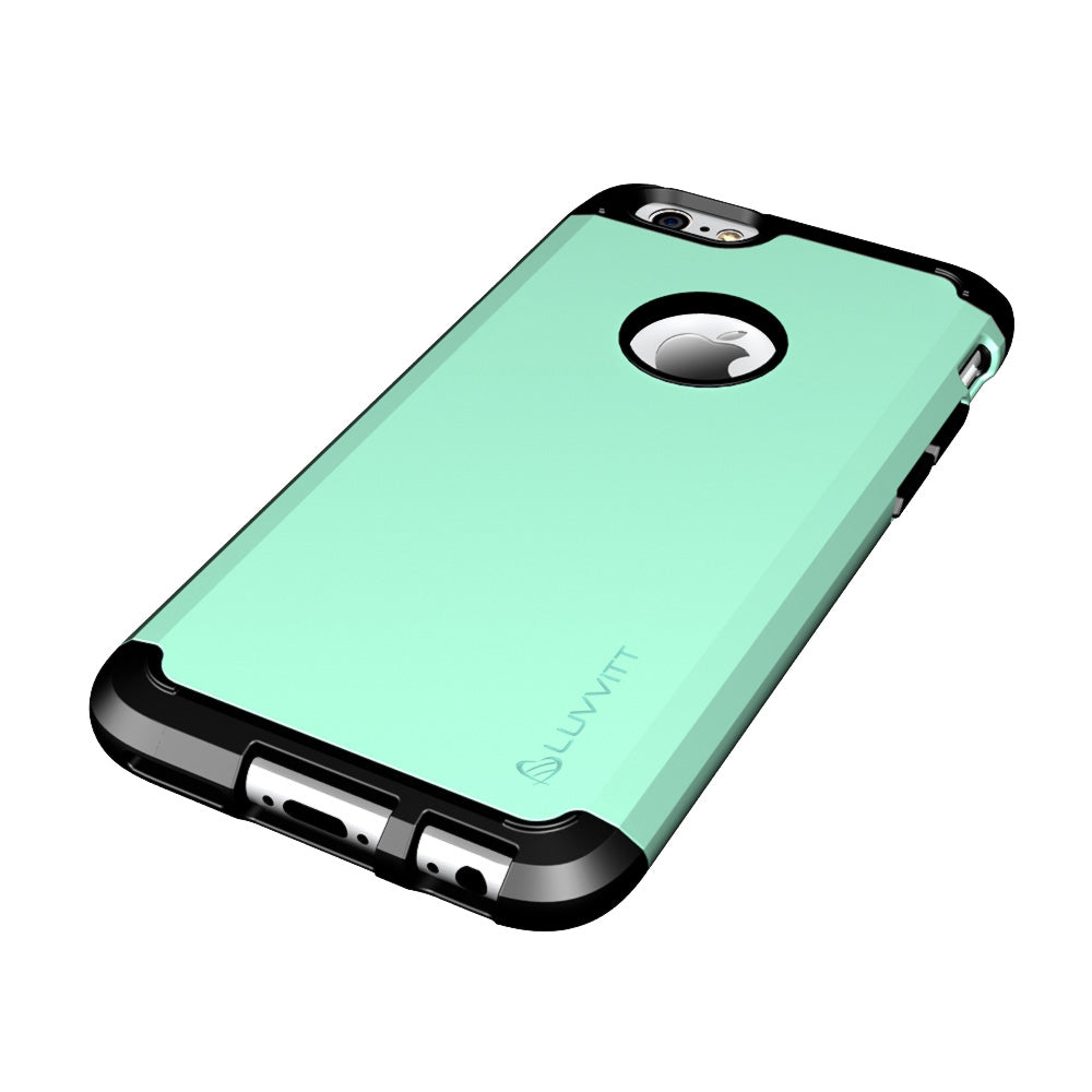 LUVVITT ULTRA ARMOR iPhone 6/6s PLUS Case | Back Cover for iPhone 5.5 in - Mint