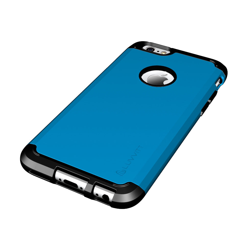 LUVVITT ULTRA ARMOR iPhone 6 / 6S Case | Dual Layer Back Cover - Blue