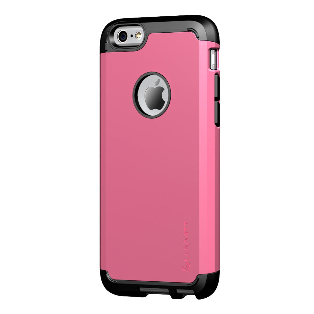 LUVVITT ULTRA ARMOR iPhone 6/6s PLUS Case | Back Cover for iPhone 5.5 in - Pink