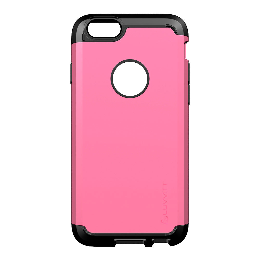 LUVVITT ULTRA ARMOR iPhone 6/6s PLUS Case | Back Cover for iPhone 5.5 in - Pink