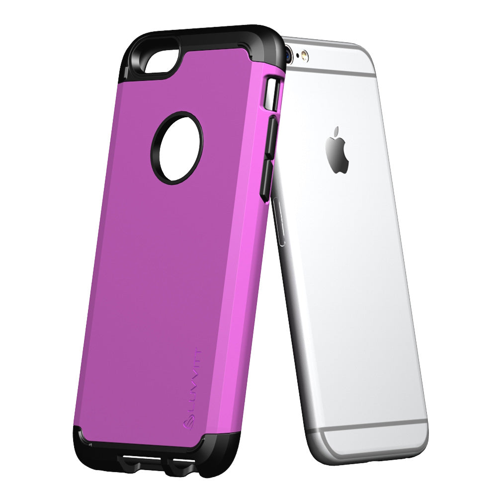 LUVVITT ULTRA ARMOR iPhone 6/6s PLUS Case | Back Cover for iPhone 5.5 in - Purple