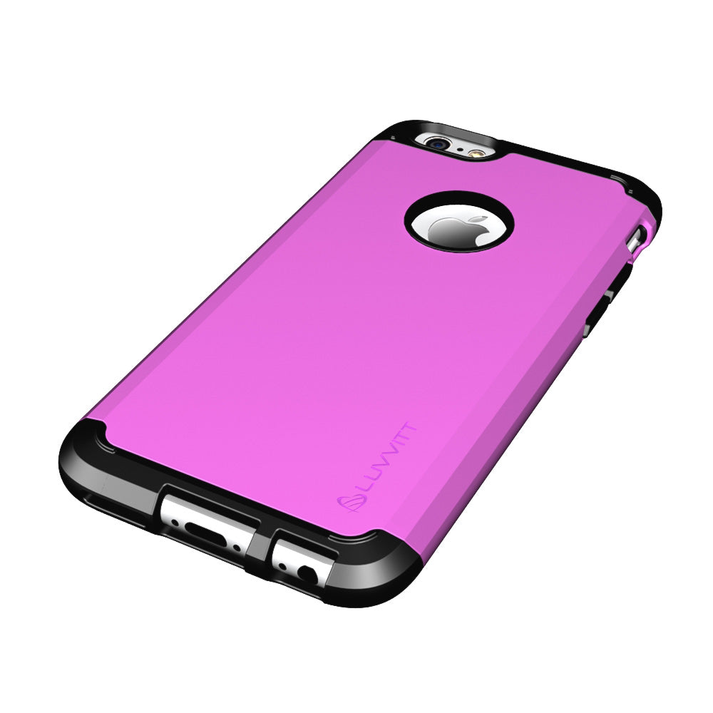 LUVVITT ULTRA ARMOR iPhone 6 / 6S Case | Dual Layer Back Cover - Purple