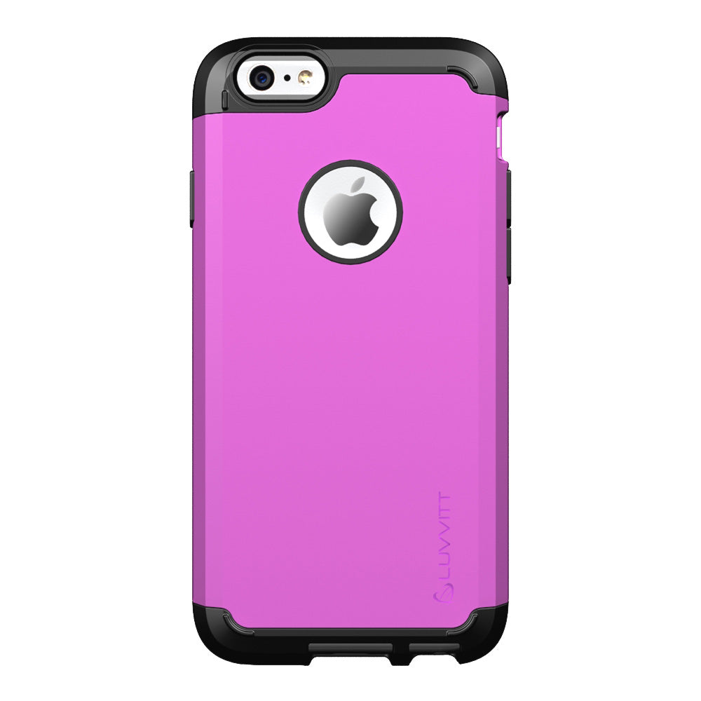 LUVVITT ULTRA ARMOR iPhone 6 / 6S Case | Dual Layer Back Cover - Purple