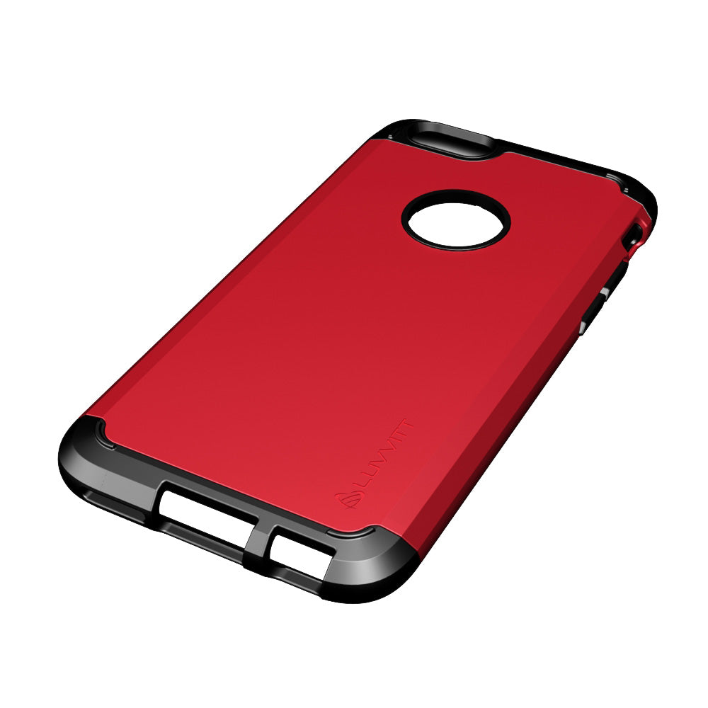 LUVVITT ULTRA ARMOR iPhone 6/6s PLUS Case | Back Cover for iPhone 5.5 in - Red