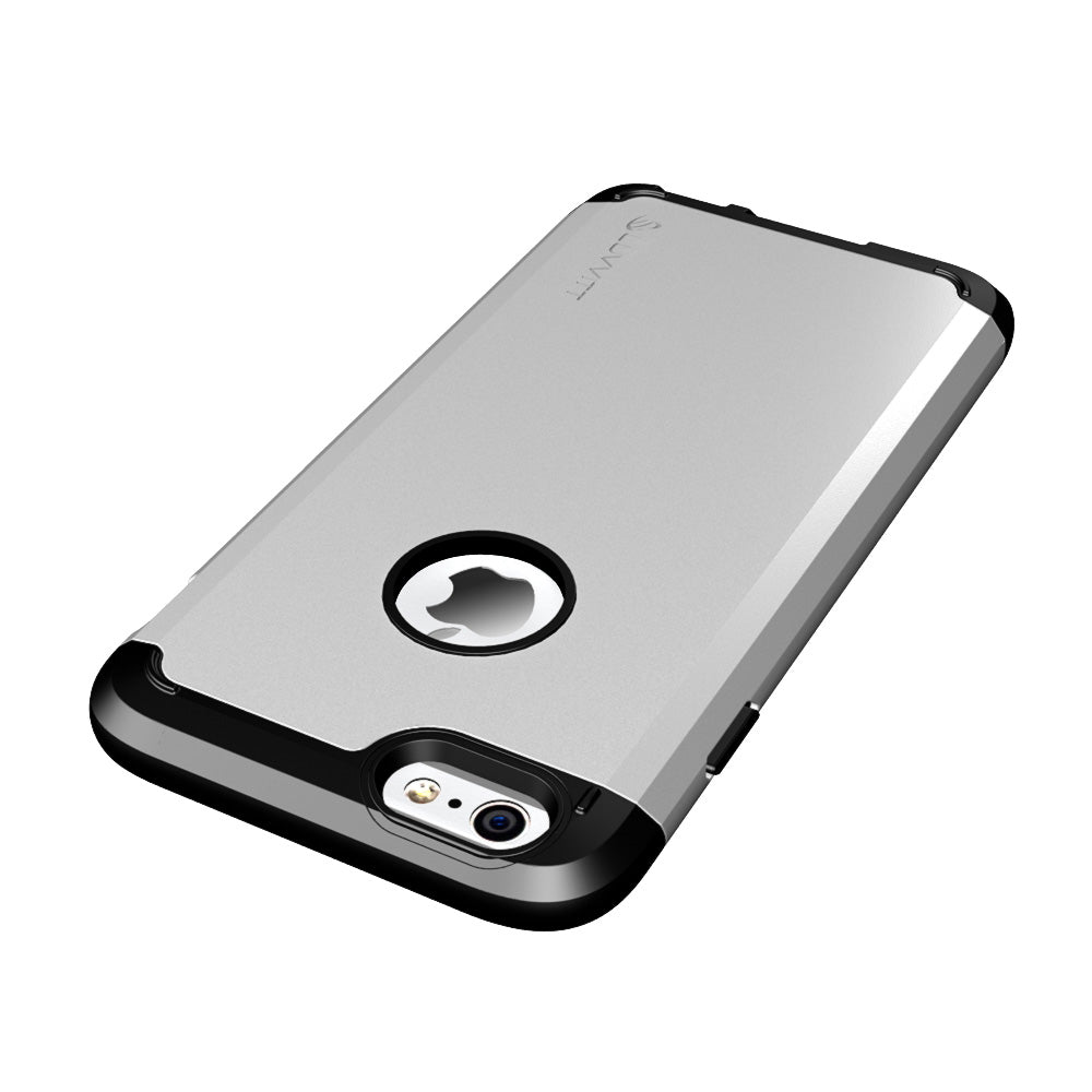 LUVVITT ULTRA ARMOR iPhone 6/6s PLUS Case | Back Cover for iPhone 5.5 in - Silver