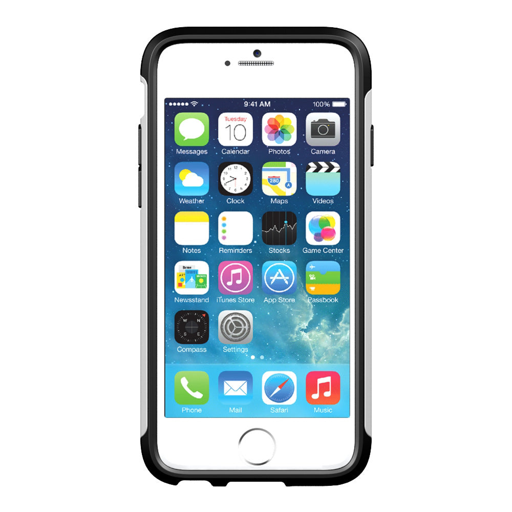 LUVVITT ULTRA ARMOR iPhone 6 / 6S Case | Dual Layer Back Cover - White