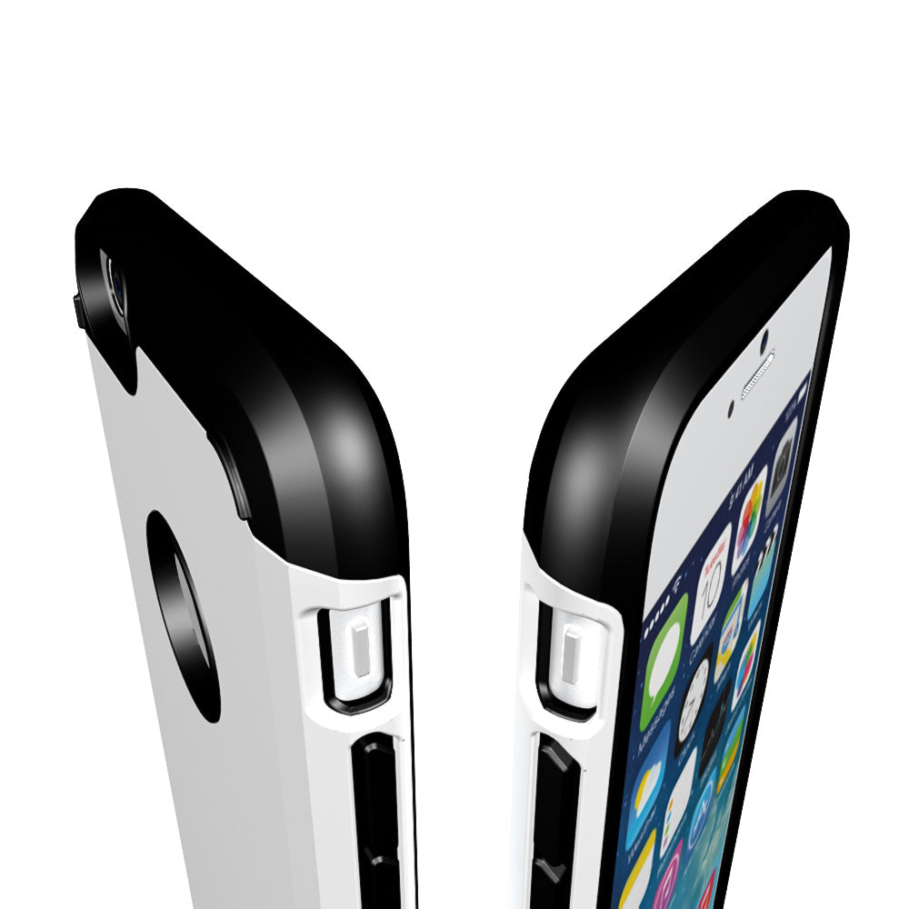 LUVVITT ULTRA ARMOR iPhone 6/6s PLUS Case | Back Cover for iPhone 5.5 in - White