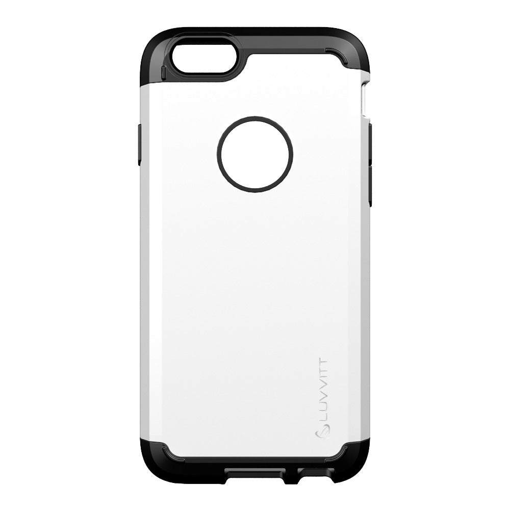 LUVVITT ULTRA ARMOR iPhone 6 / 6S Case | Dual Layer Back Cover - White