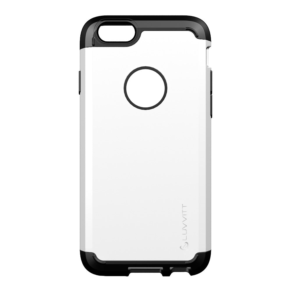 LUVVITT ULTRA ARMOR iPhone 6/6s PLUS Case | Back Cover for iPhone 5.5 in - White