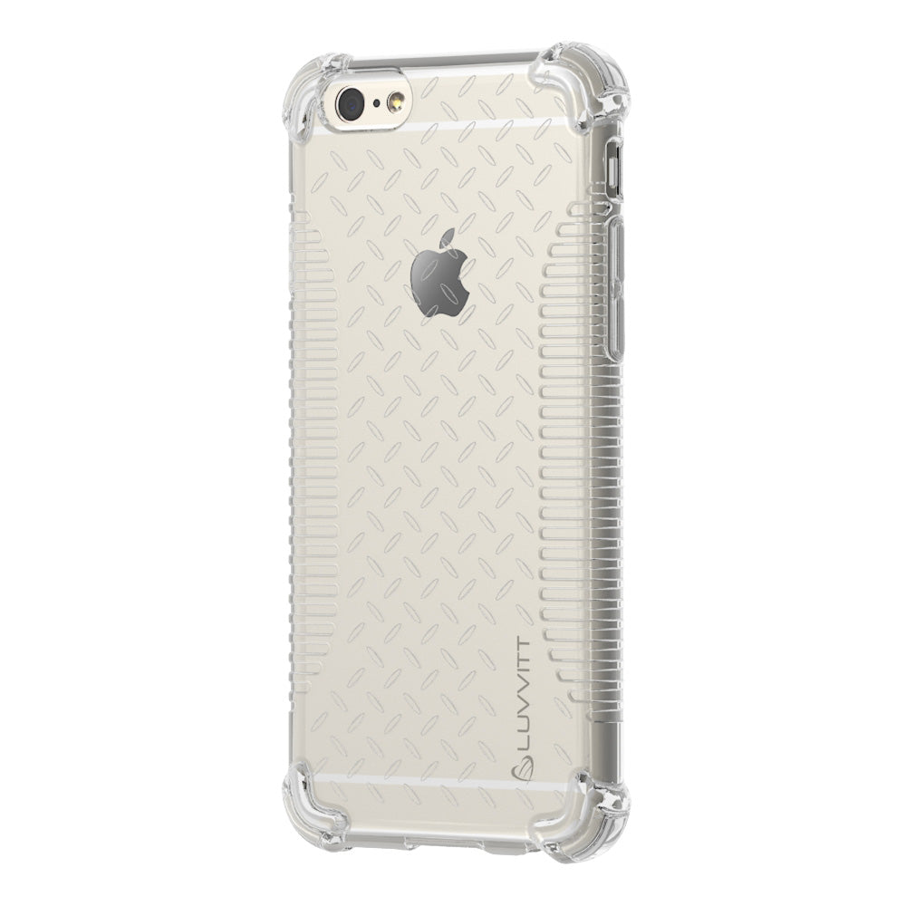 LUVVITT CLEAR GRIP Galaxy Note 6 Case Soft TPU Rubber Back Cover - Crystal Clear