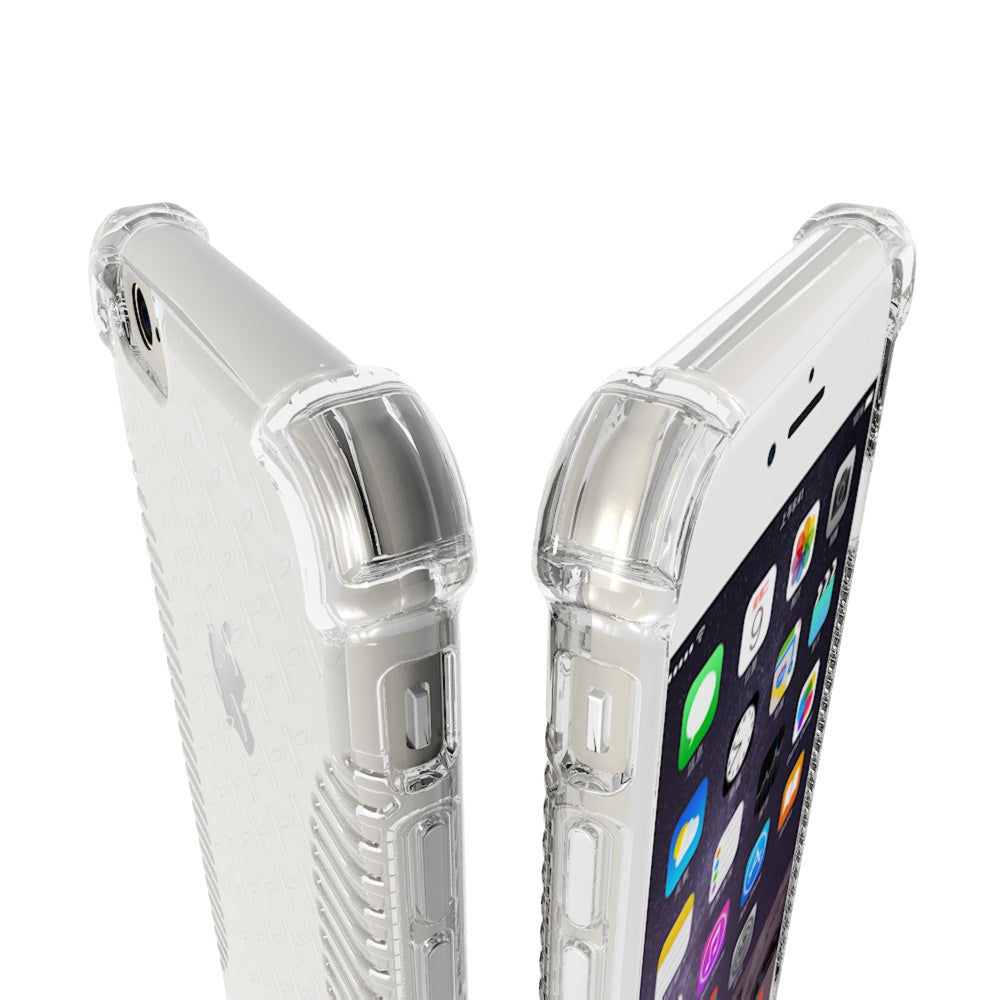 LUVVITT CLEAR GRIP Galaxy Note 6 Case Soft TPU Rubber Back Cover - Crystal Clear