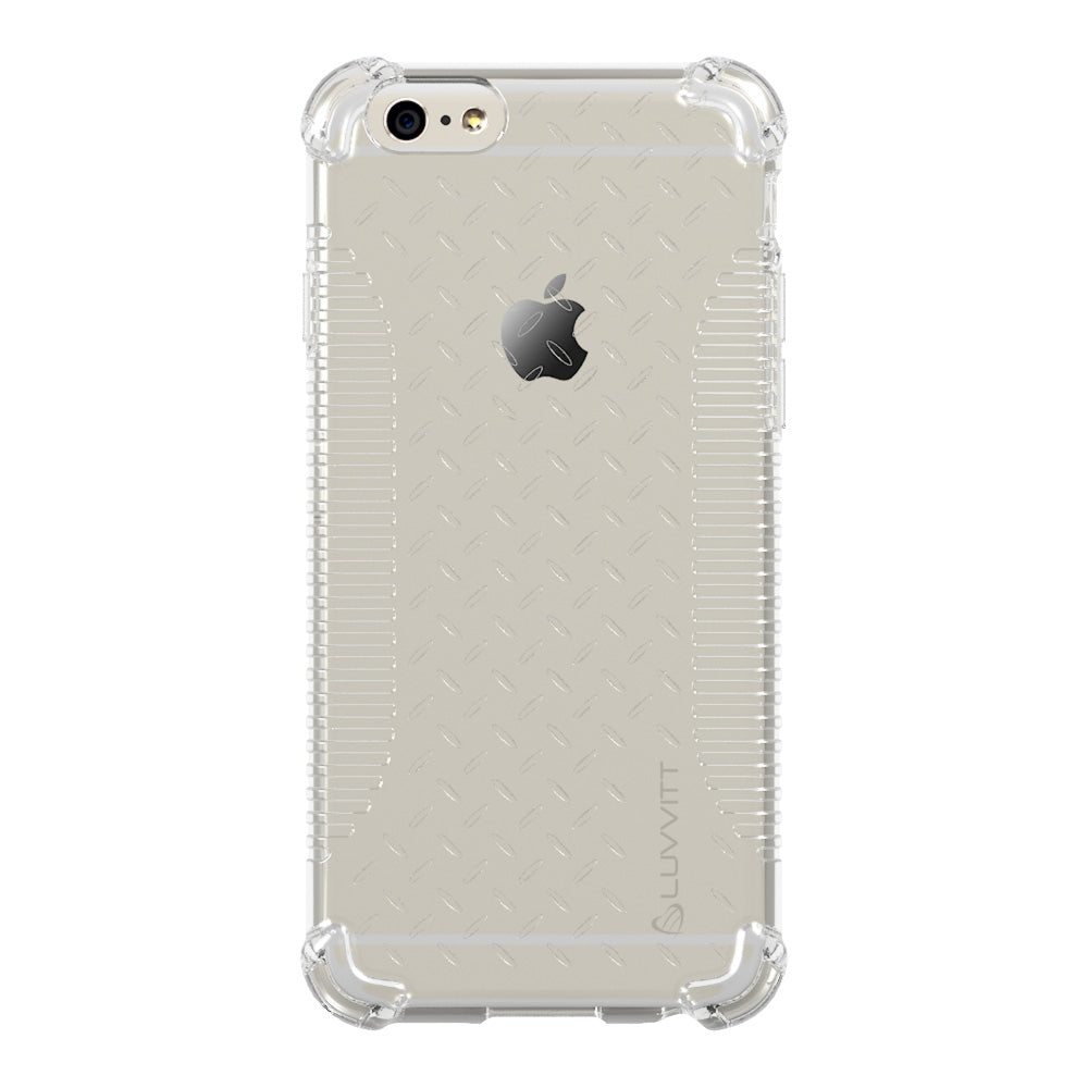 LUVVITT CLEAR GRIP Galaxy Note 6 Case Soft TPU Rubber Back Cover - Crystal Clear
