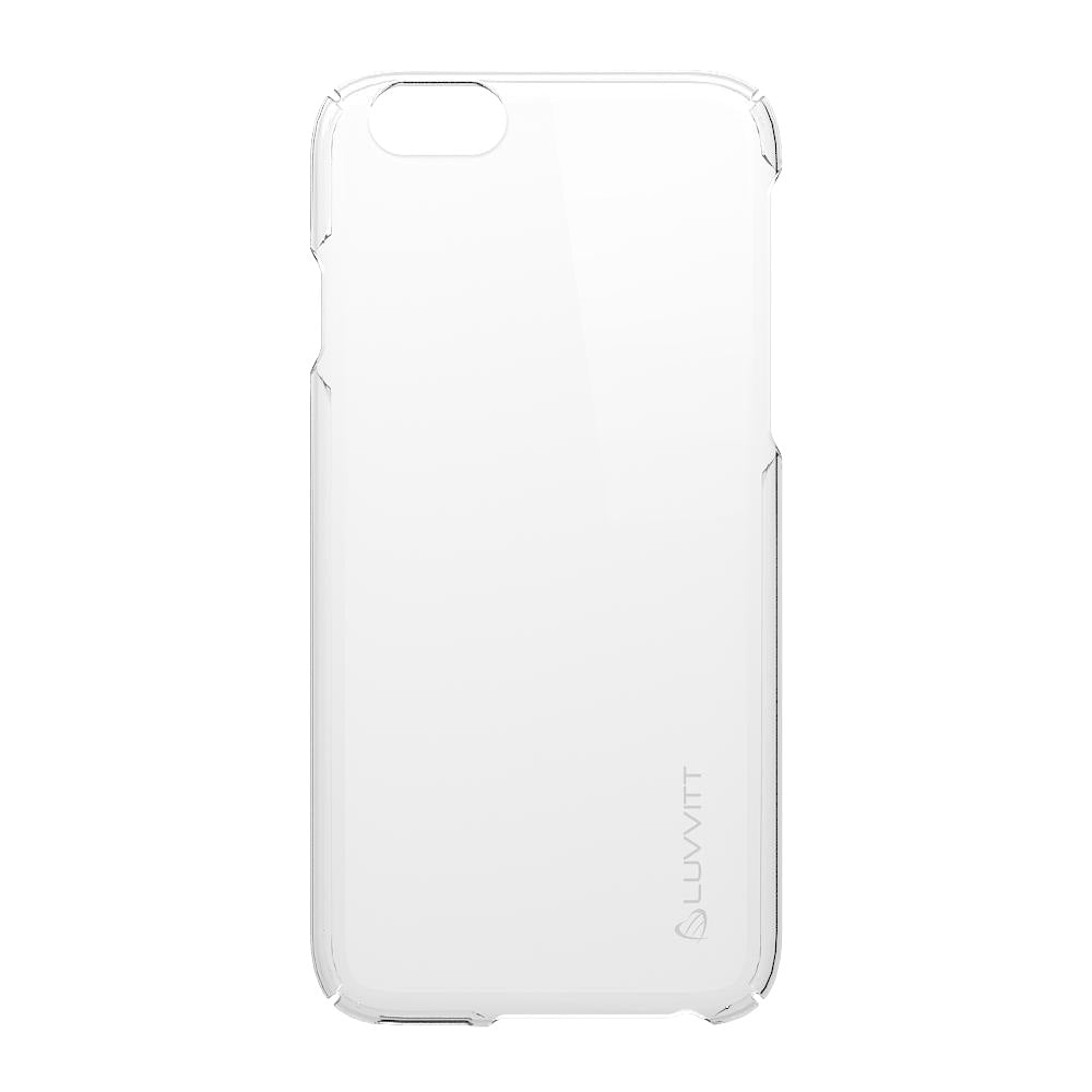 LUVVITT CRISTAL Hard Shell Transparent Clear Back Case for iPhone 6 - Clear