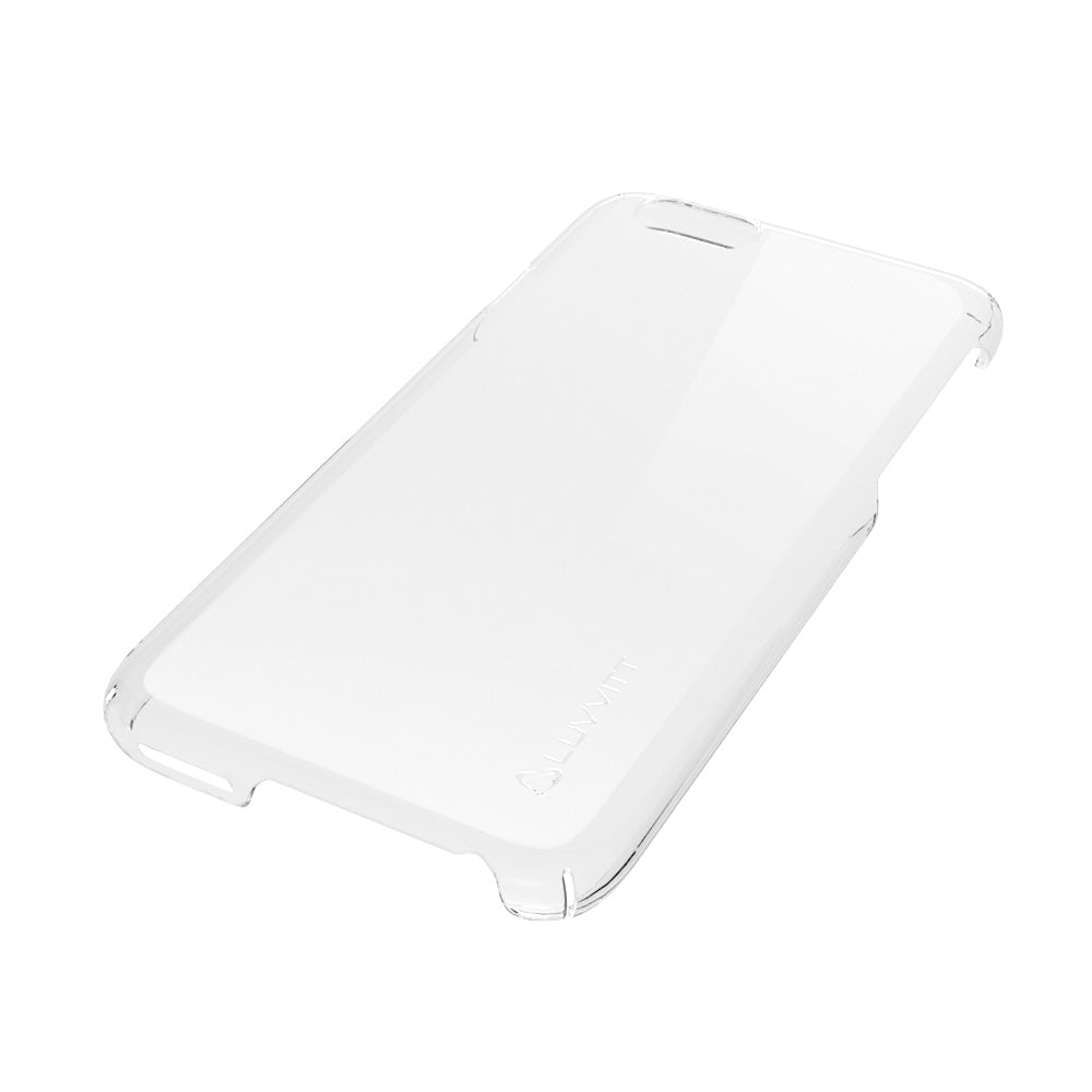 LUVVITT CRISTAL Hard Shell Transparent Clear Back Case for iPhone 6 - Clear