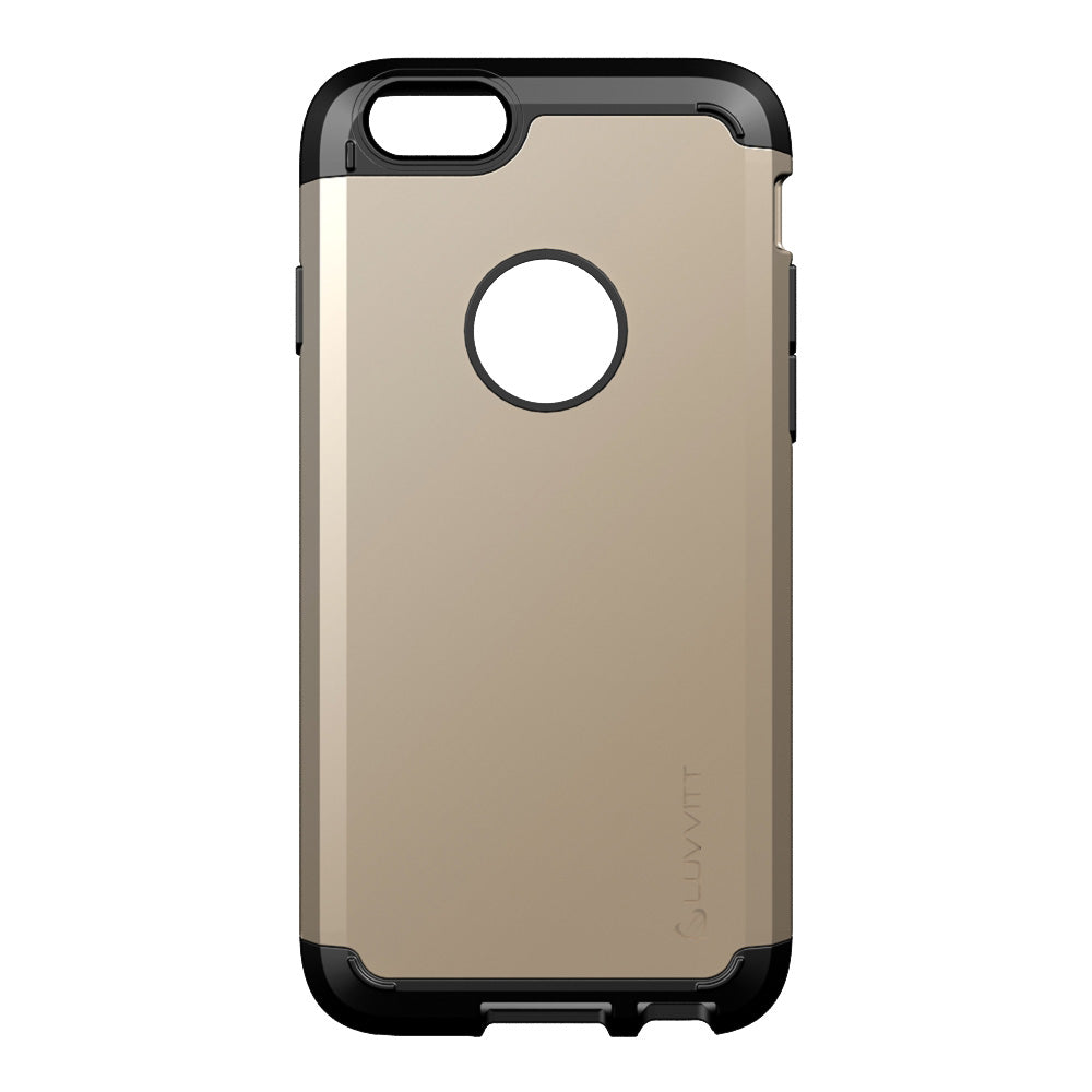 LUVVITT ULTRA ARMOR iPhone 6/6s PLUS Case | Back Cover for iPhone 5.5 in - Gold