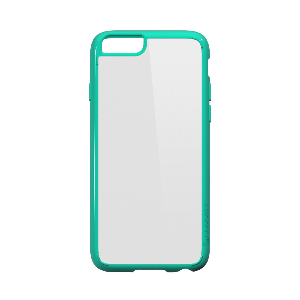 LUVVITT CLEARVIEW Case for iPhone 6/6s PLUS Back Cover for 5.5 inch Plus - Mint