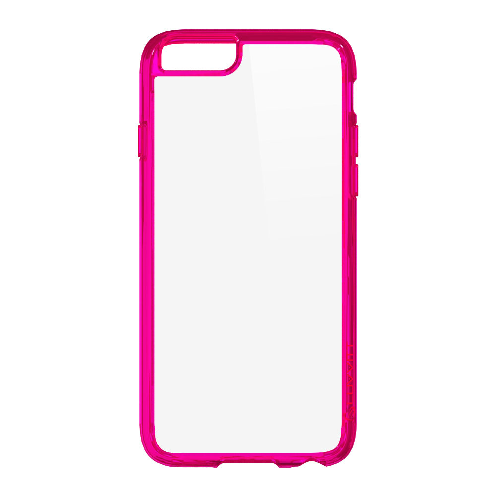 LUVVITT CLEARVIEW Case for iPhone 6 | Back Cover for iPhone 6 Transparent Pink