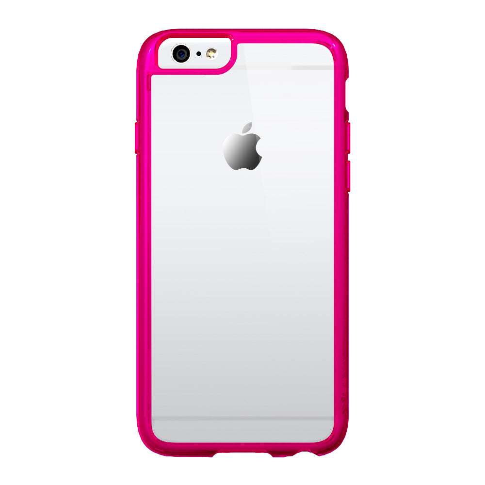 LUVVITT CLEARVIEW Case for iPhone 6/6s PLUS Back Cover for 5.5 inch Plus - Pink