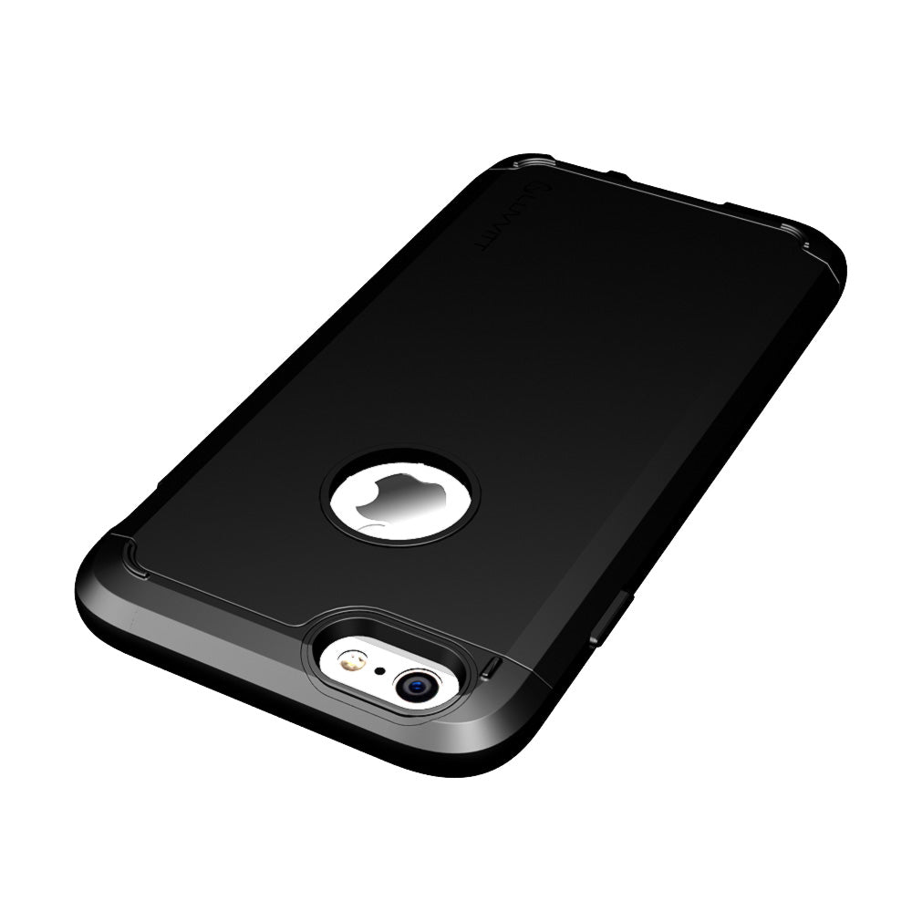 LUVVITT T1 iPhone 7 Case | Dual Layer Back Cover - Black