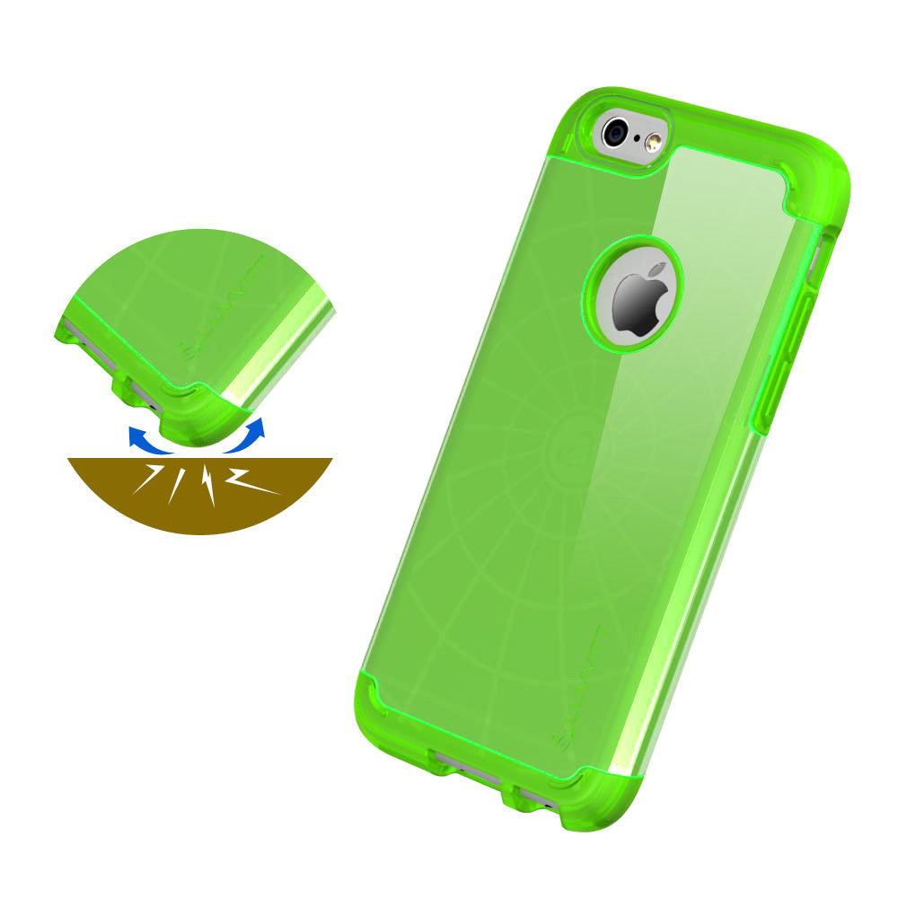 LUVVITT ULTRA ARMOR iPhone 6 / 6S Case | Dual Layer Back Cover - Neon Green