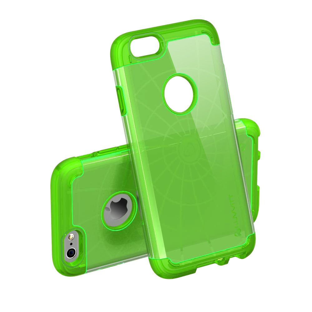LUVVITT ULTRA ARMOR iPhone 6 / 6S Case | Dual Layer Back Cover - Neon Green
