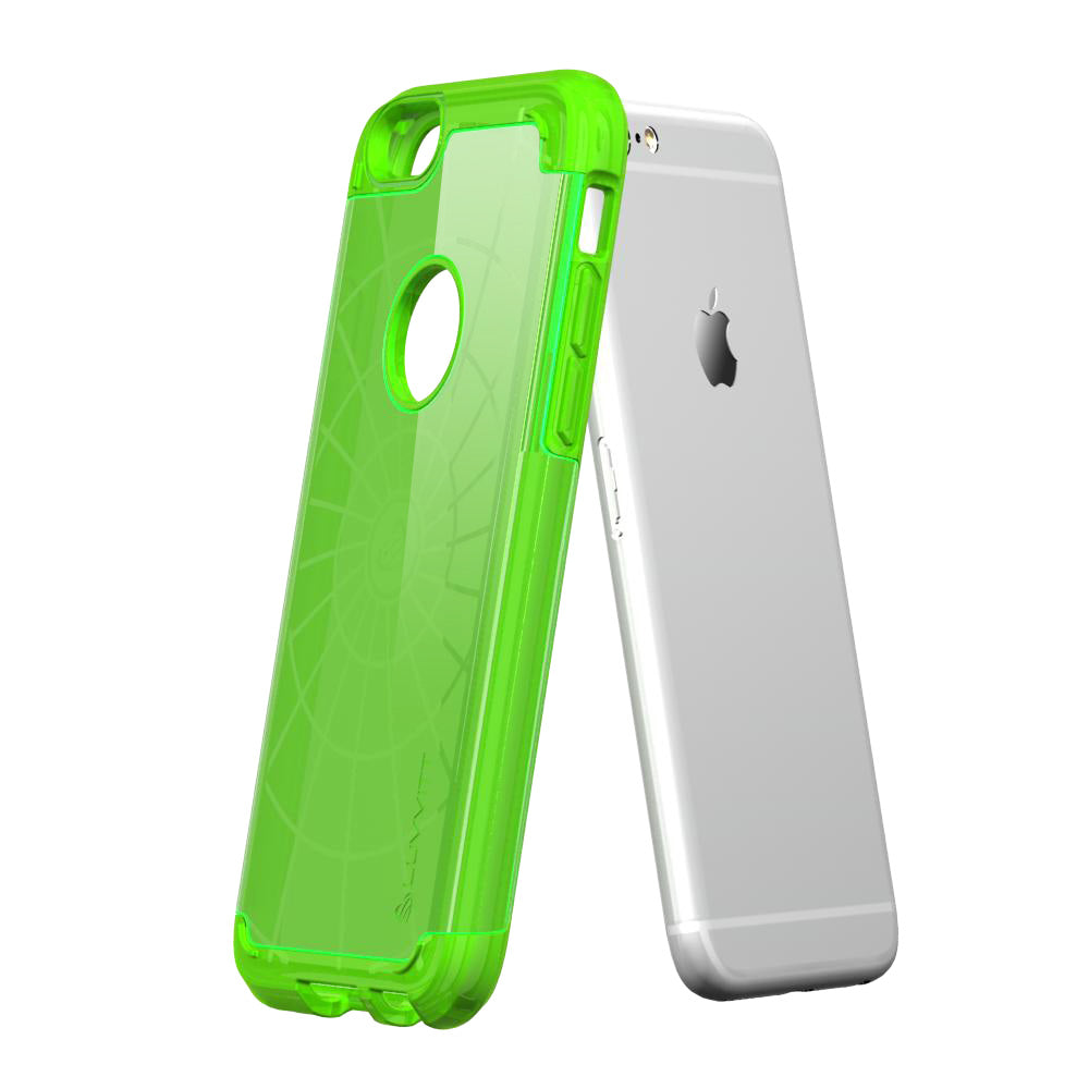 LUVVITT ULTRA ARMOR iPhone 6 / 6S Case | Dual Layer Back Cover - Neon Green