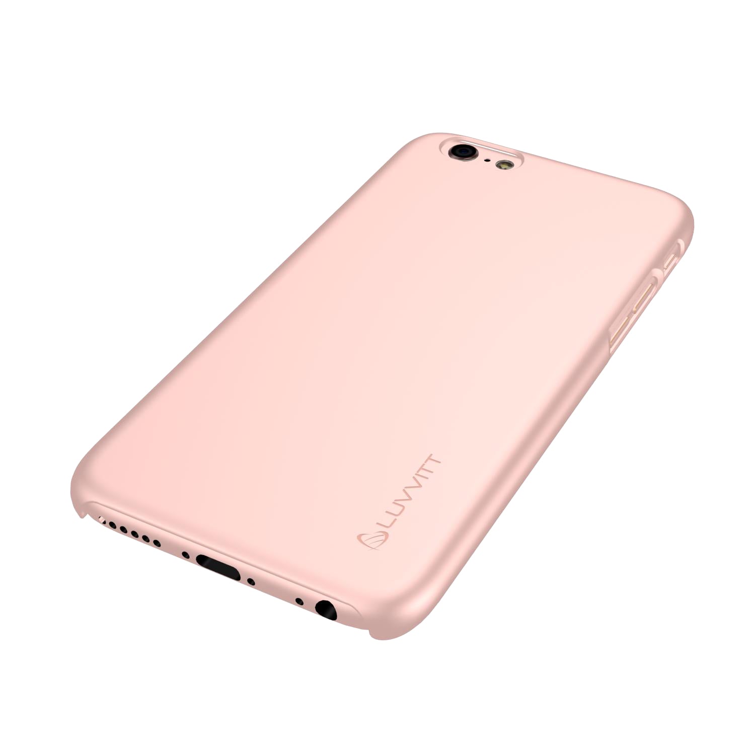 LUVVITT SVELTE Hard Slim Fit Premium Matte Case for iPhone 6/6s - Rose Gold