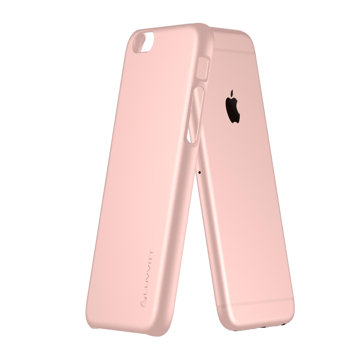 LUVVITT SVELTE Hard Slim Fit Premium Matte Case for iPhone 6/6s - Rose Gold