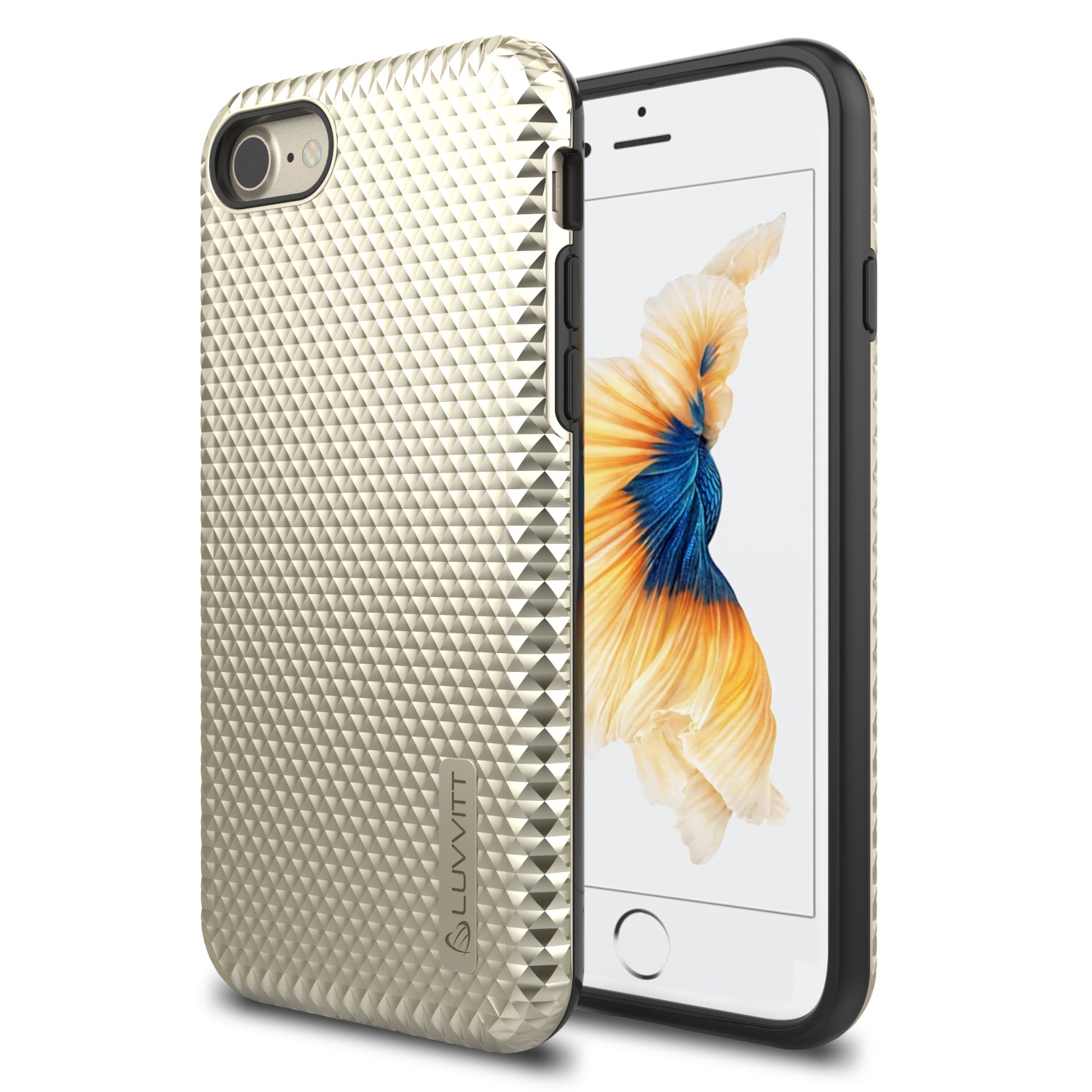 Luvvitt Brilliant Armor Case for iPhone 8 - Gold