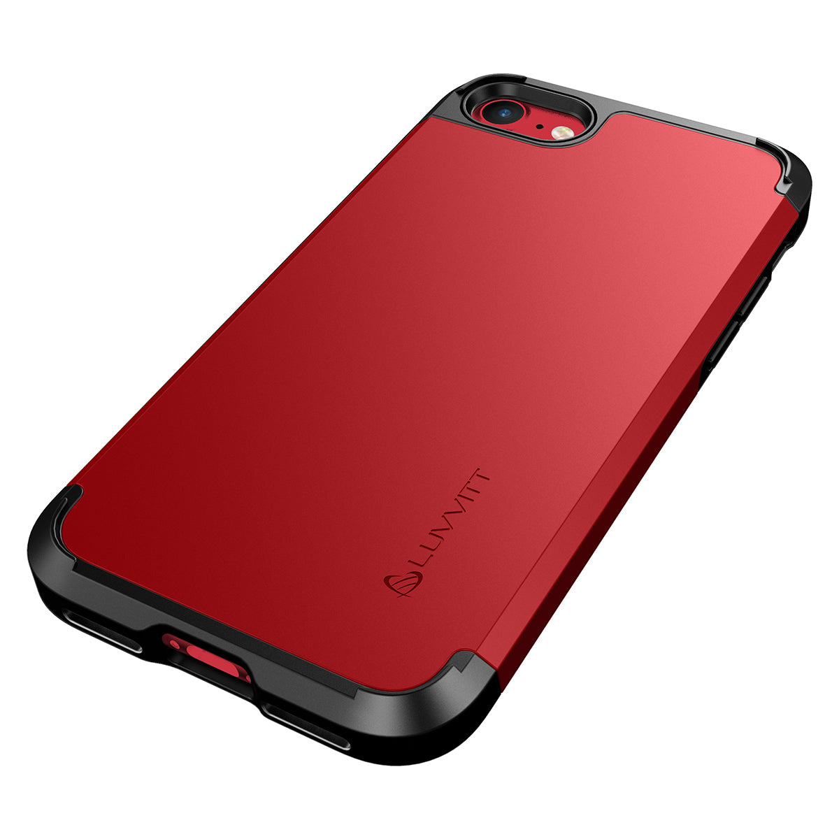 Luvvitt Ultra Armor Dual Layer Case for iPhone SE 2020 / iPhone 7 and 8 - Red