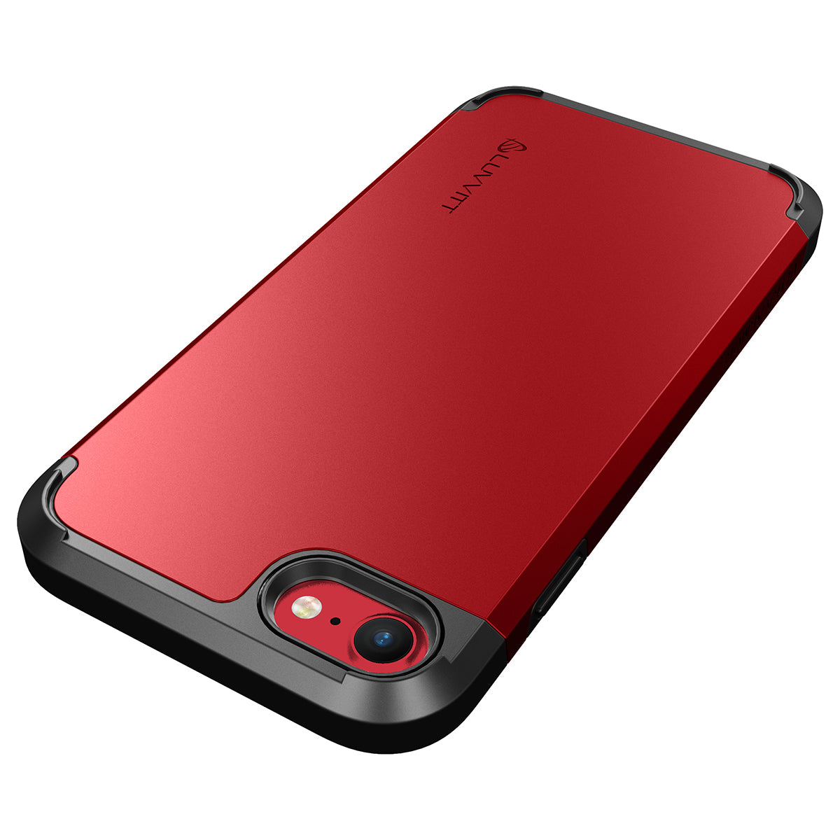 Luvvitt Ultra Armor Dual Layer Case for iPhone SE 2020 / iPhone 7 and 8 - Red