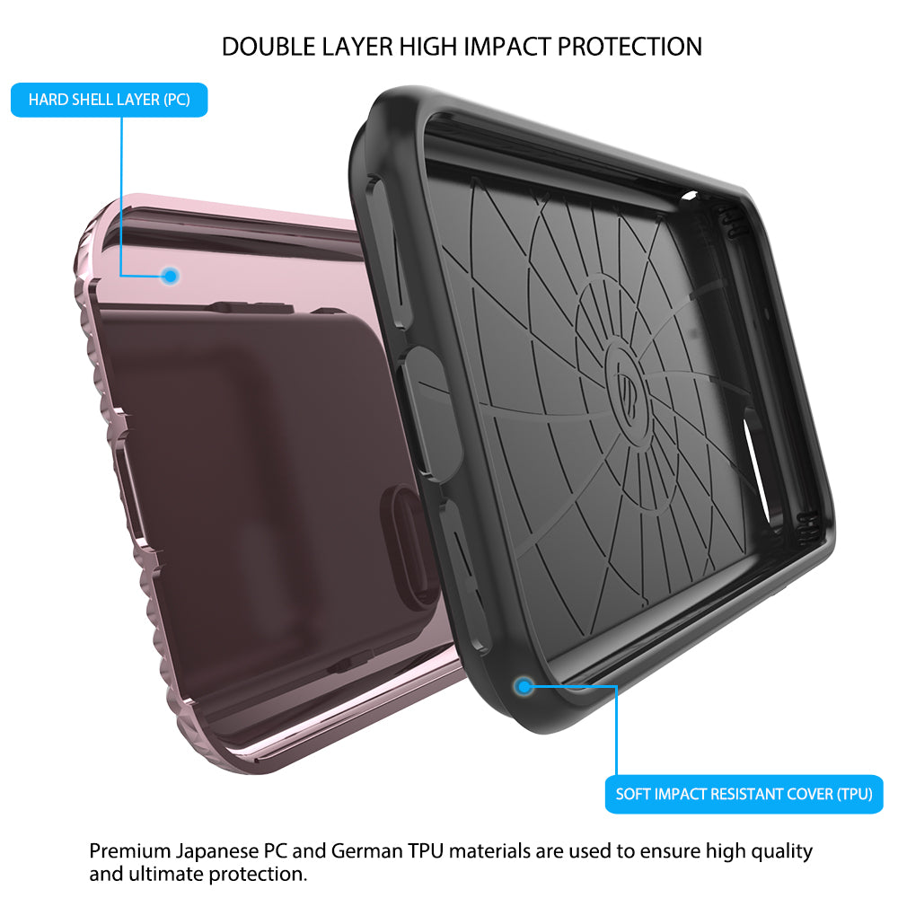 Luvvitt Brilliant Armor Case for iPhone 8 - Rose Gold