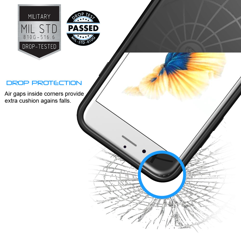 LUVVITT ARTOLOGY Case and Tempered Glass Set for iPhone 7/8 - Bundle R015