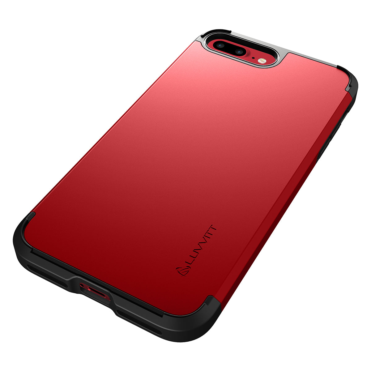 Luvvitt Ultra Armor Dual Layer Case for iPhone 7 Plus and 8 Plus - Red