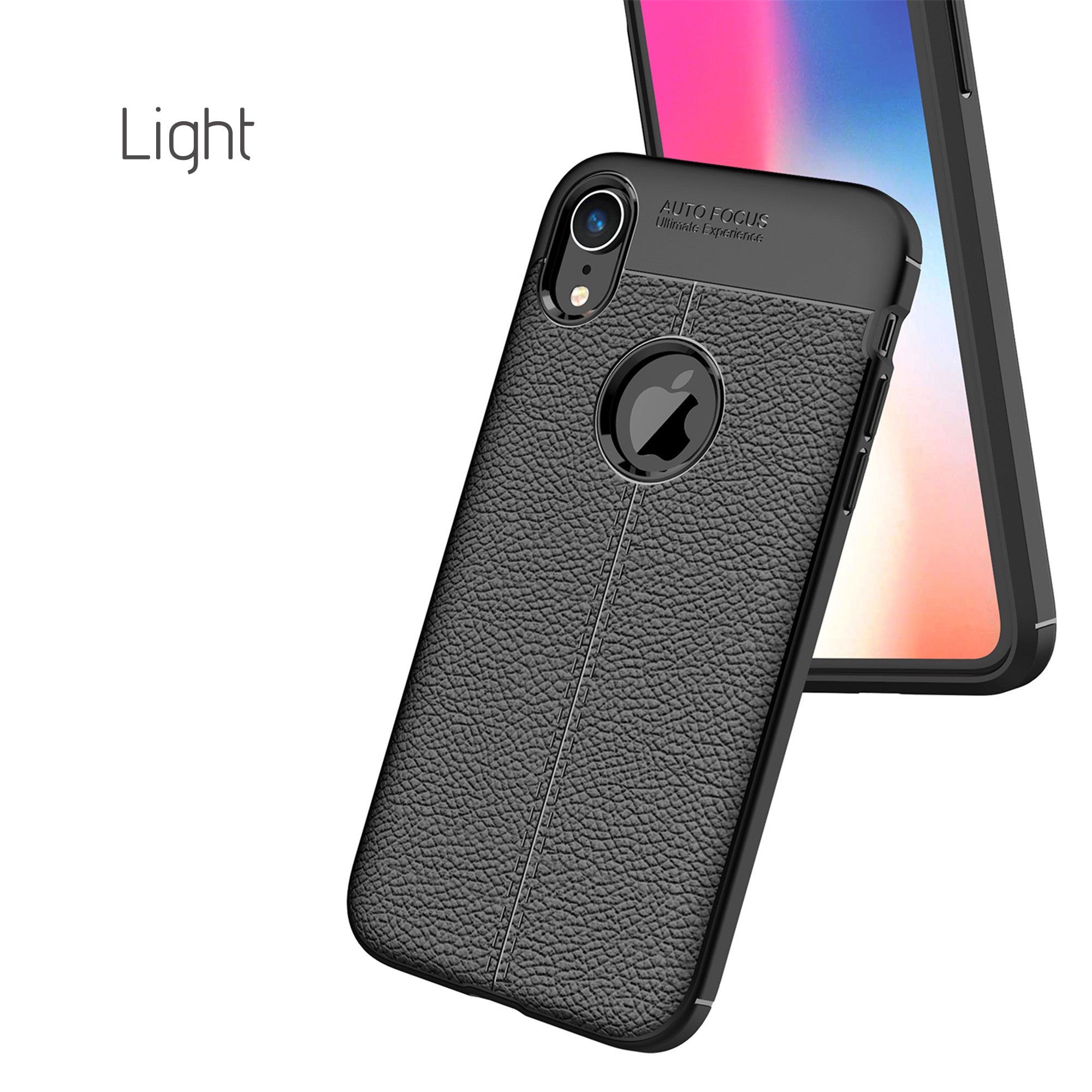 Luvvitt Case for iPhone XR TPU Flexible Protection with 6.1" Screen 2018 - Black