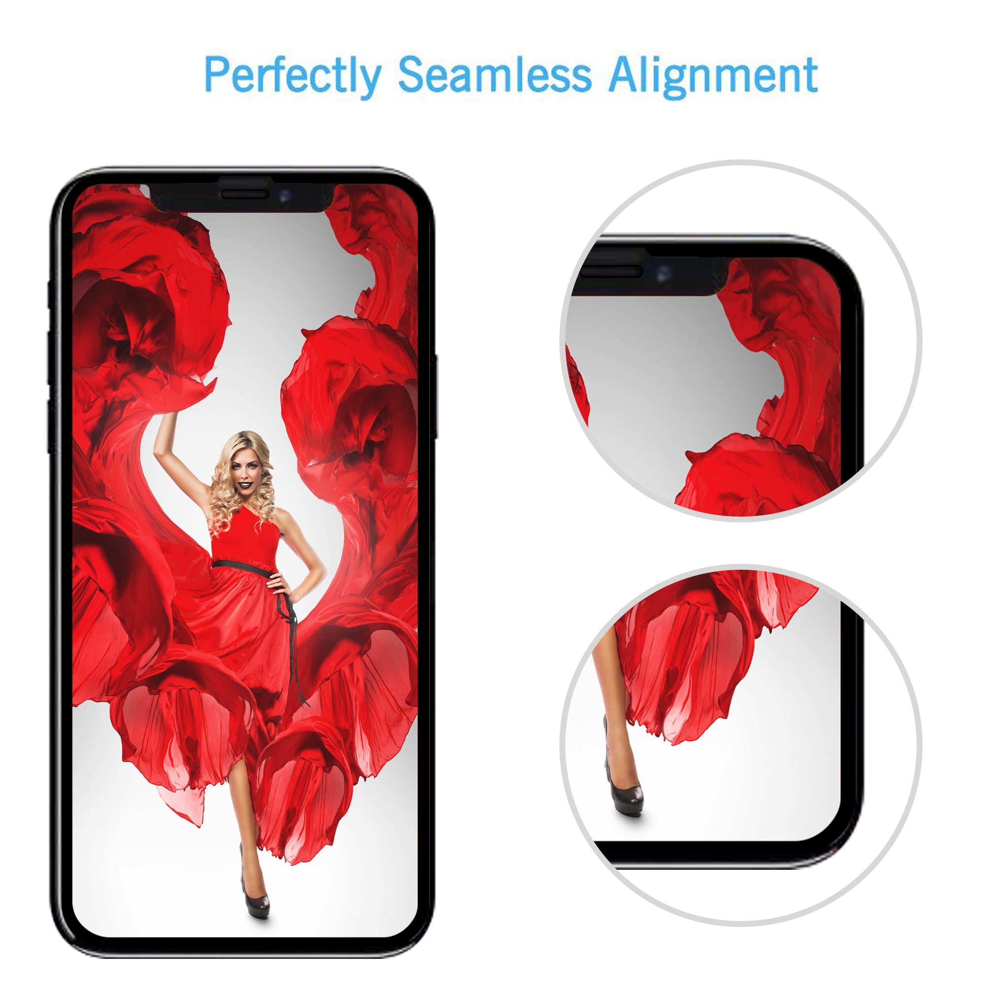 Luvvitt Tempered Glass for iPhone XR with 6.1 inch Screen 2018