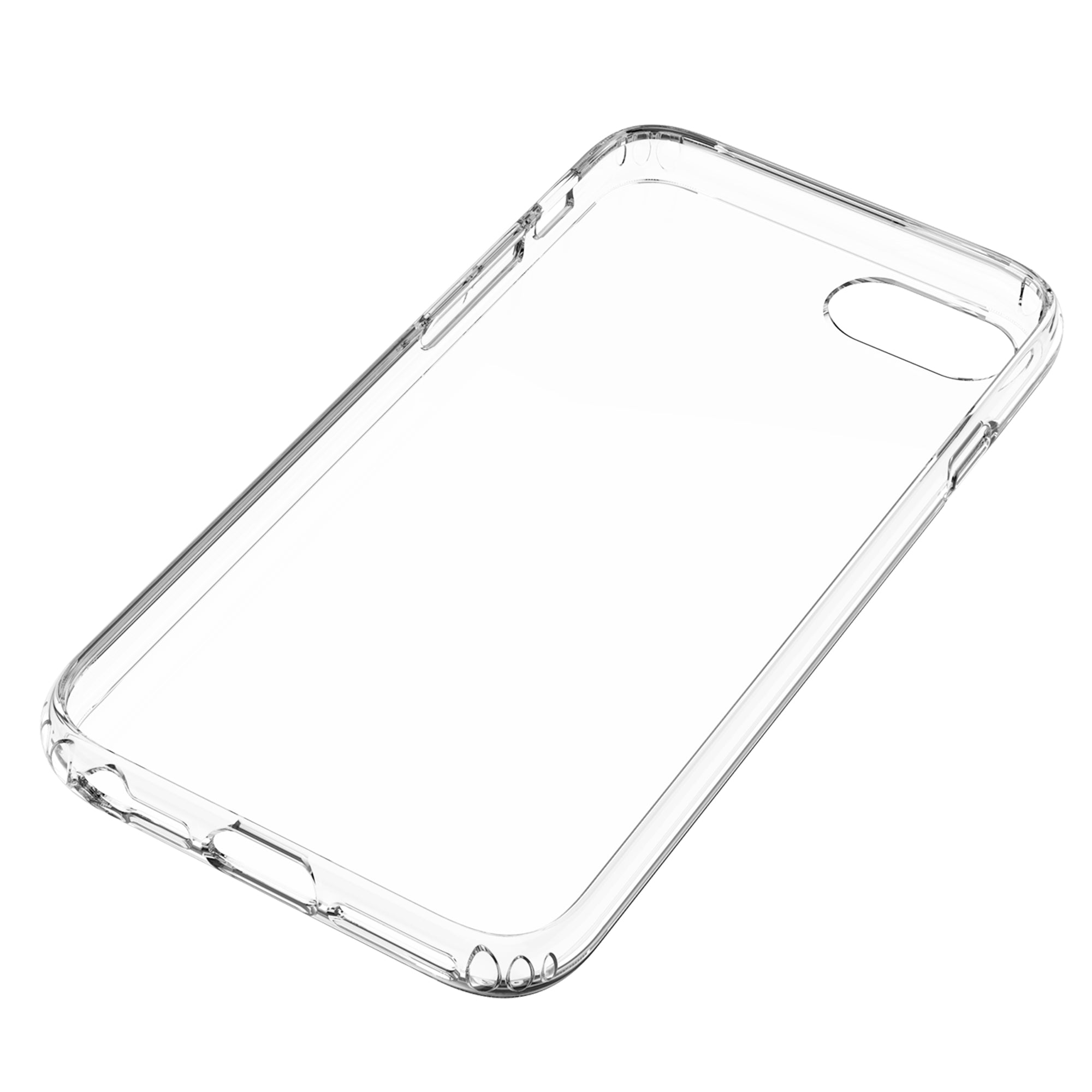 Luvvitt Clear View Case and Liquid Glass Screen Protector Set for iPhone SE 2020