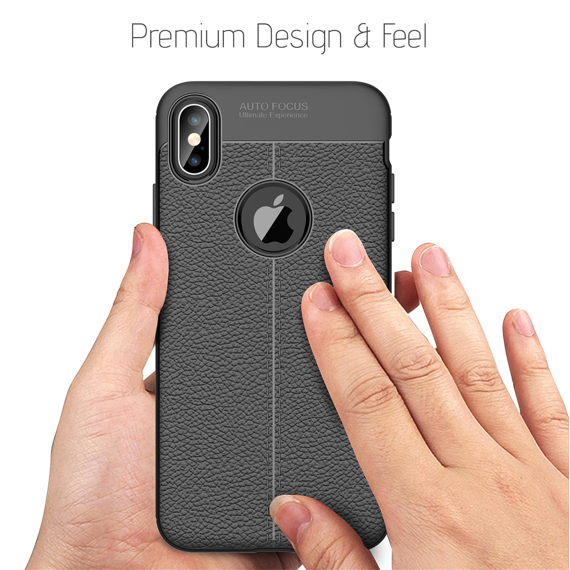 Luvvitt Case for iPhone XS Max TPU Flexible Protection 6.5" Screen 2018 - Black