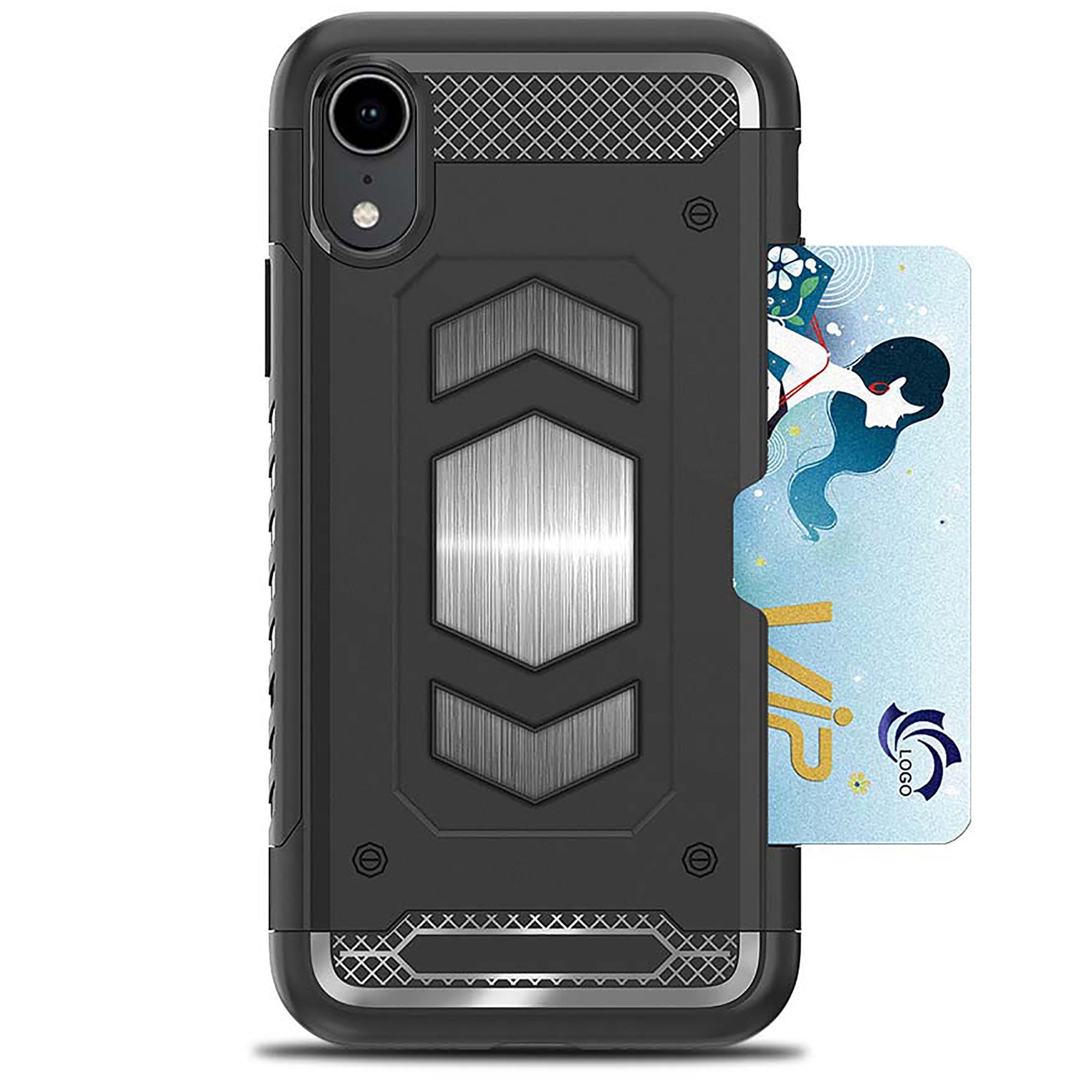 Luvvitt iPhone XS Max Case with Credit Card Holder Dual Layer Heavy Duty Protection Wallet Cover and Built-in Car Magnetic Holder Compatibility for Apple iPhone XS Max ( 2018 ) 6.5 inch Screen - Black Luvvitt iPhone XS Max Case with Credit Card Holder Dual Layer Heavy Duty Protection Wallet Cover and Built-in Car Magnetic Holder Compatibility for Apple iPhone XS Max ( 2018 ) 6.5 inch Screen - Black