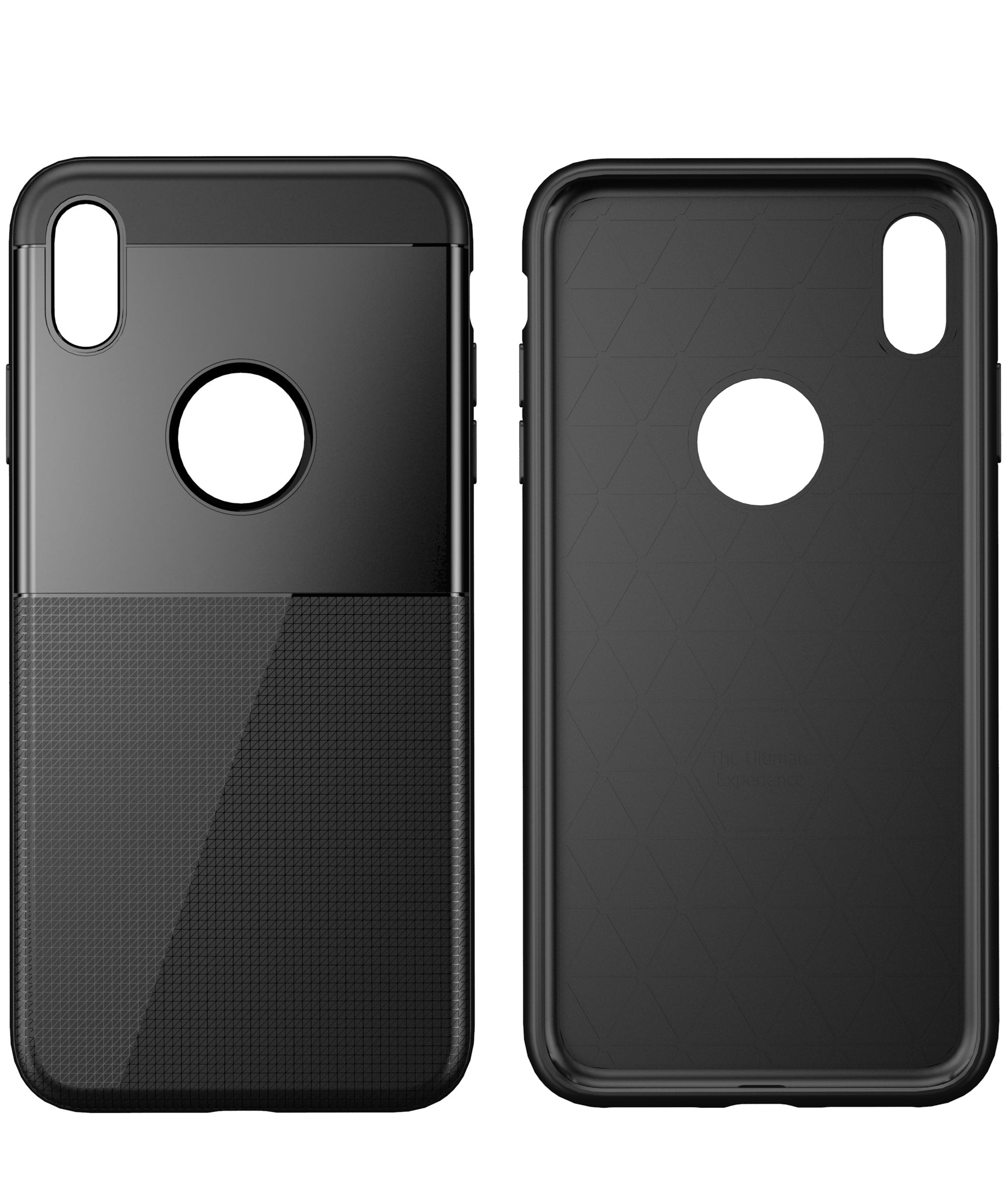 Luvvitt Sleek Armor Case for iPhone XS Max with 6.5 inch Screen 2018 - Black