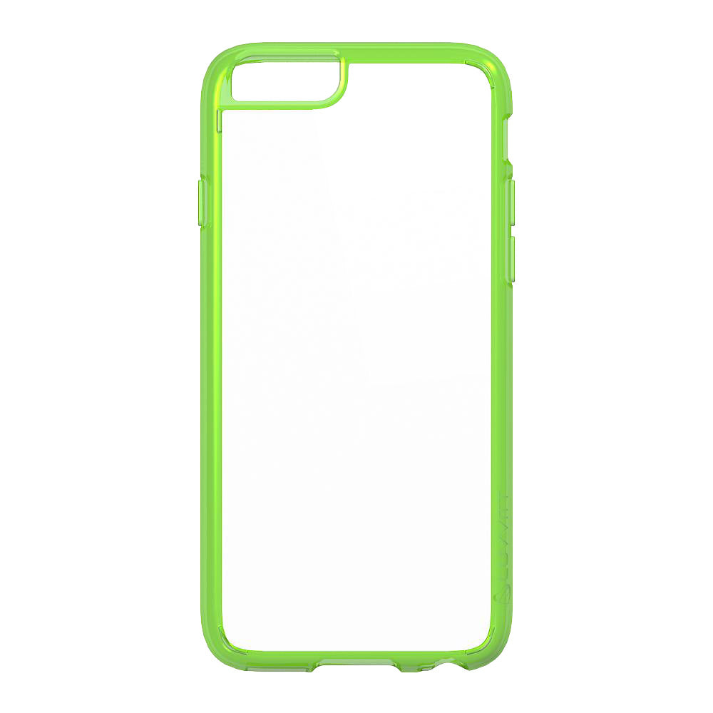 LUVVITT CLEARVIEW Case for iPhone 6S / 6 | Hybrid Back Cover - Neon Green