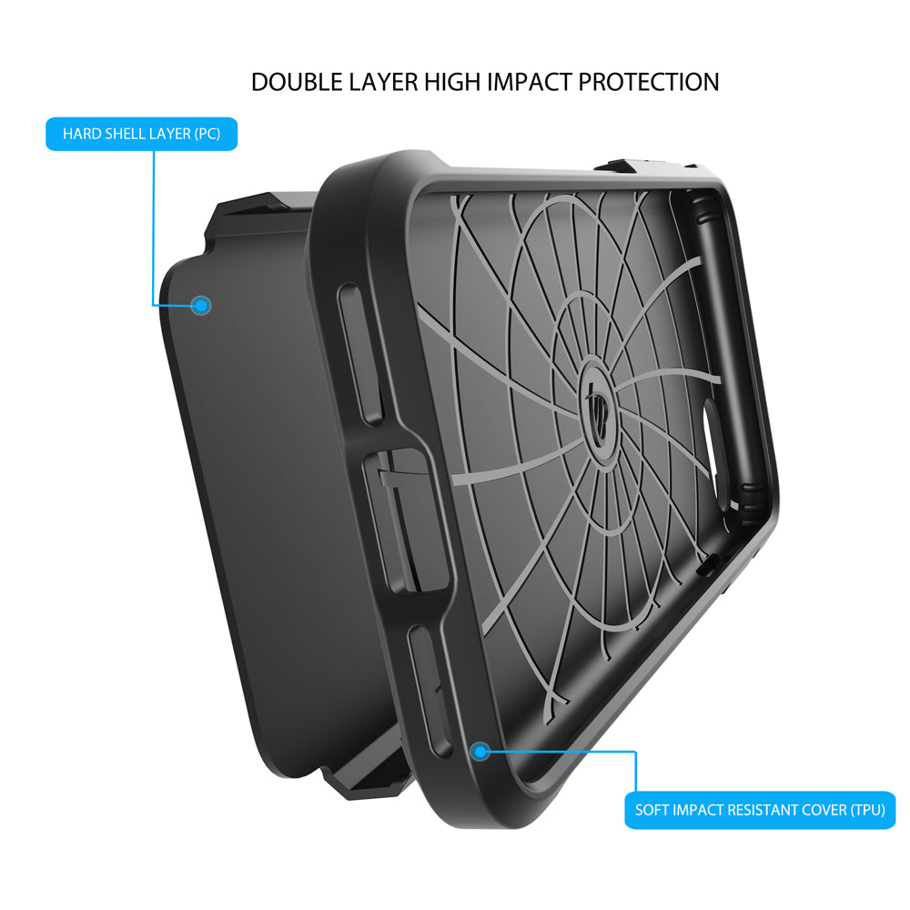 Luvvitt Ultra Armor Dual Layer Case for iPhone SE 2020/ iPhone 7 /iPhone 8 Black