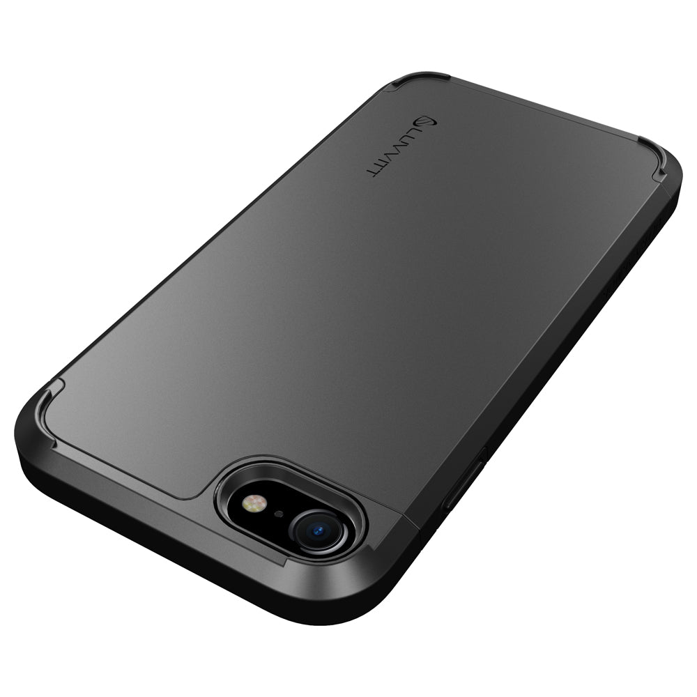 Luvvitt Ultra Armor Dual Layer Case for iPhone SE 2020/ iPhone 7 /iPhone 8 Black