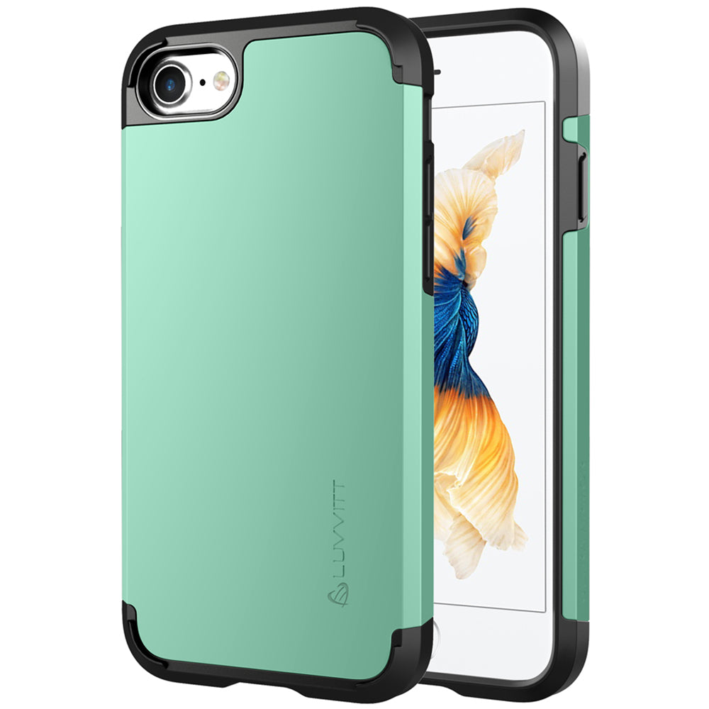 Luvvitt Ultra Armor Dual Layer Case for iPhone SE 2020 / iPhone 7 and 8 - Green