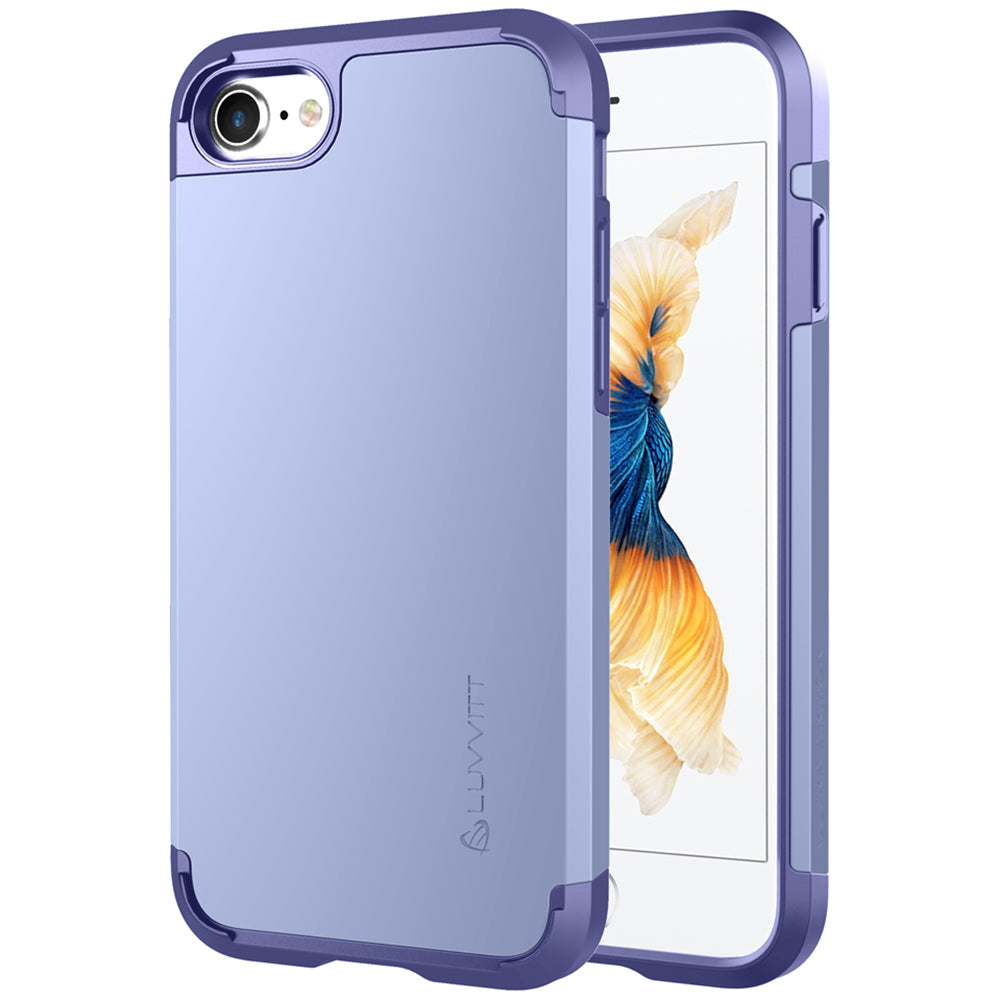Luvvitt Ultra Armor Dual Layer Case for iPhone SE 2020 / iPhone 7 and 8 - Violet