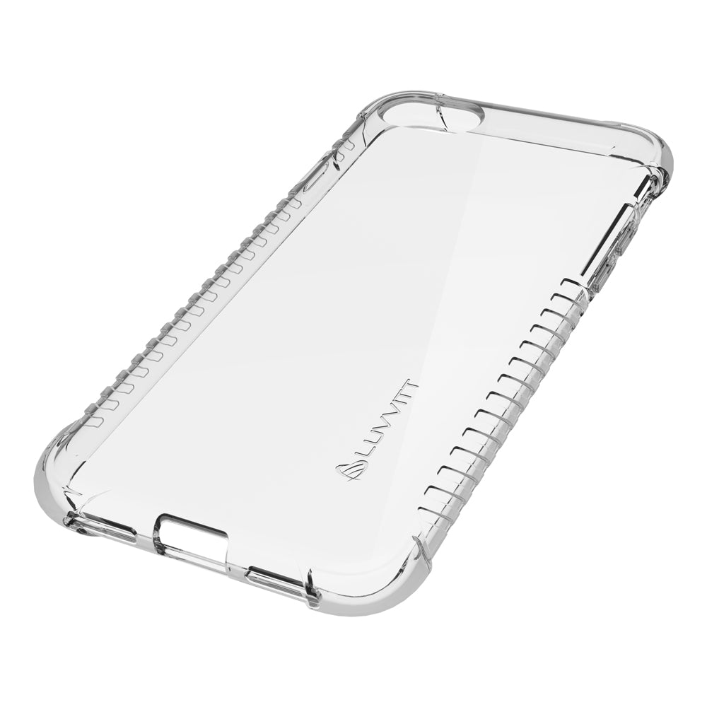 Luvvitt Clear Grip Flexible TPU Case for iPhone SE 2020, iPhone 7 and 8 - Clear