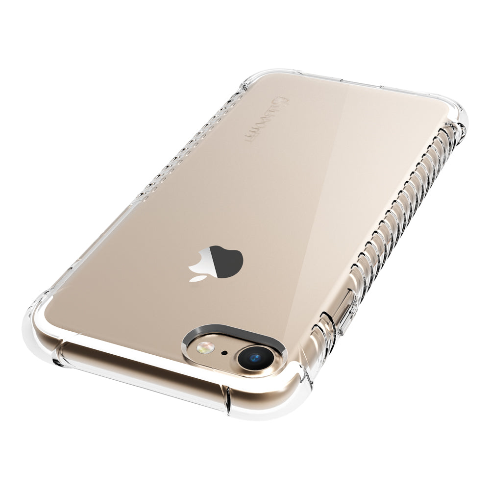 Luvvitt Clear Grip Flexible TPU Case for iPhone SE 2020, iPhone 7 and 8 - Clear