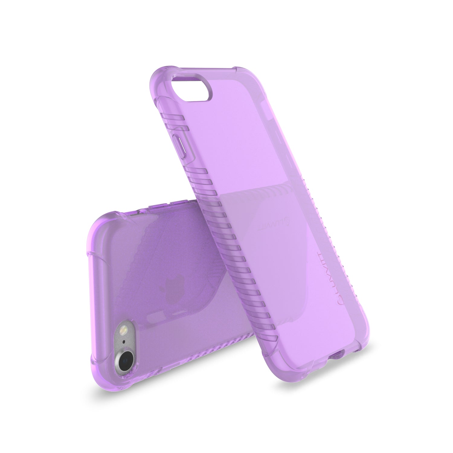 Luvvitt Clear Grip Flexible TPU Case for iPhone SE 2020, iPhone 7 and 8