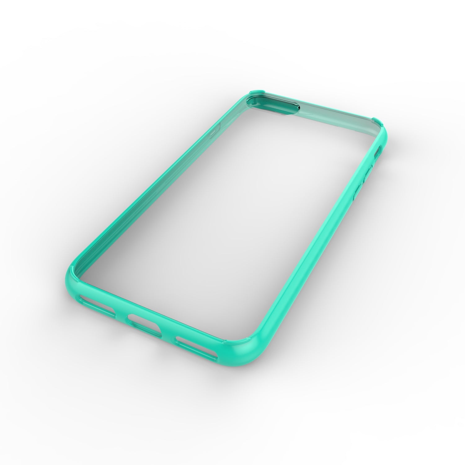 Luvvitt Clear View Hybrid Case for Apple iPhone SE 2020 and iPhone 7 and 8 Green